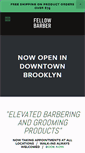 Mobile Screenshot of fellowbarber.com